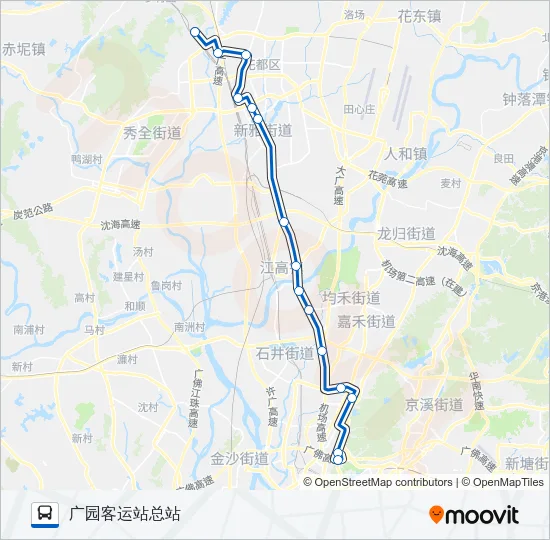712路 Bus Line Map