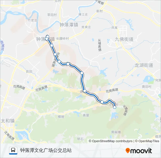 726路 Bus Line Map