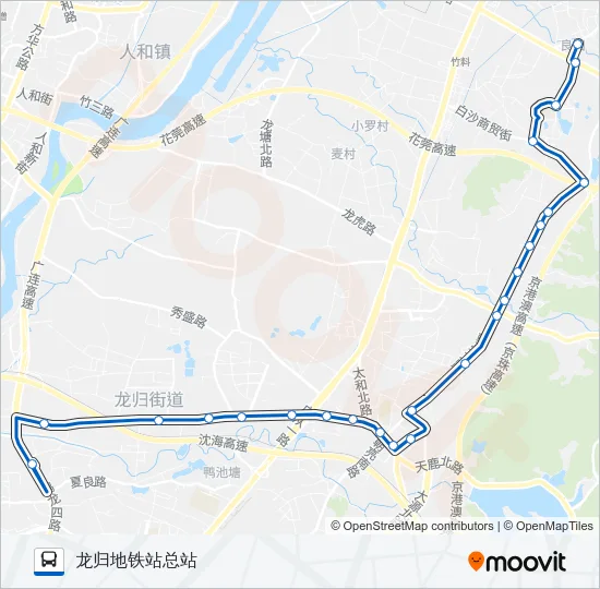 728路 Bus Line Map