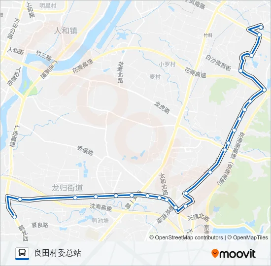 728路 Bus Line Map