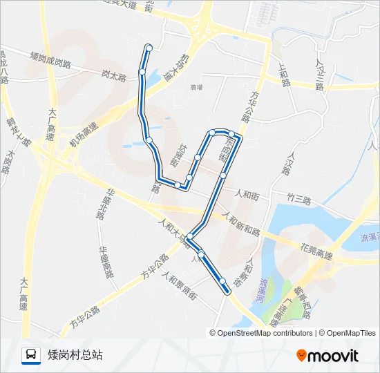 737路 Bus Line Map