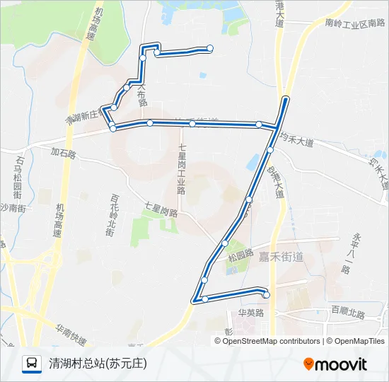 739路 Bus Line Map
