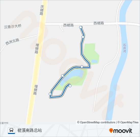 公交748路的线路图