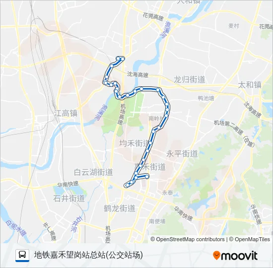 753路 Bus Line Map