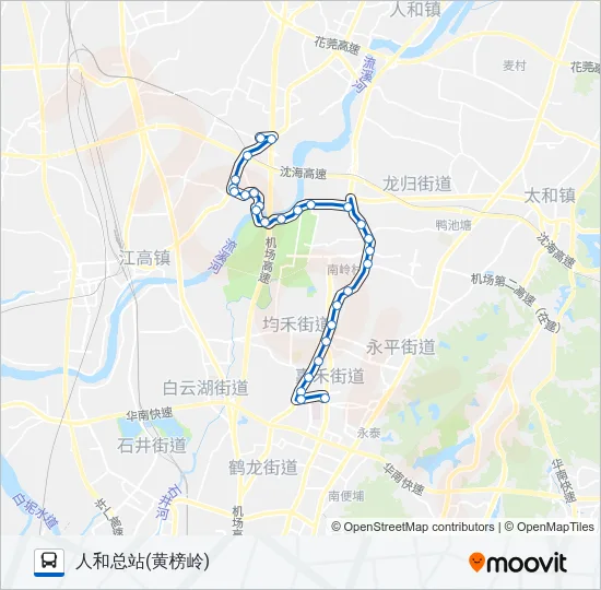 753路 Bus Line Map