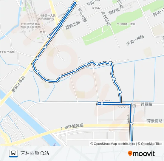 770路 Bus Line Map