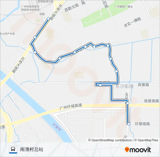 770路 Bus Line Map