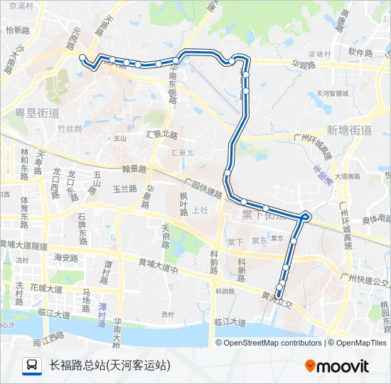 772路 Bus Line Map