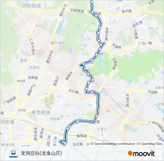 775路 Bus Line Map