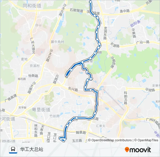 775路 Bus Line Map