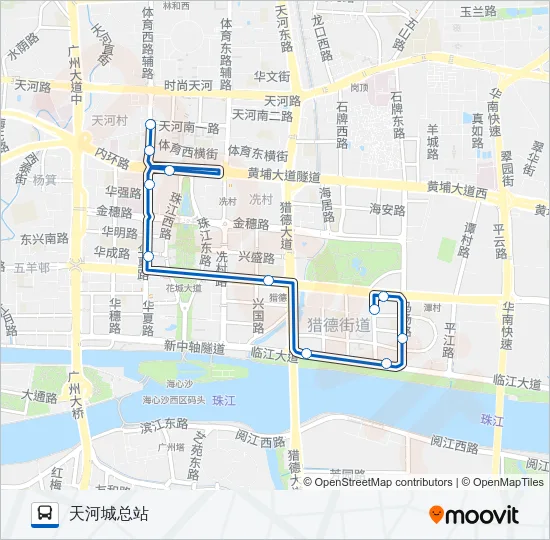 777路 Bus Line Map