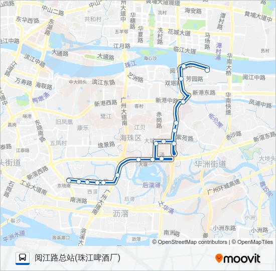 779路 Bus Line Map