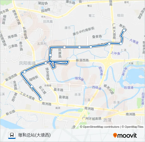 786路 Bus Line Map