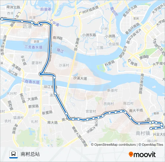 788路 Bus Line Map