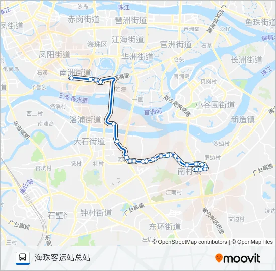 788路 Bus Line Map