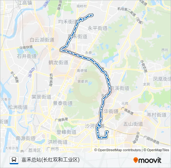 804路 Bus Line Map