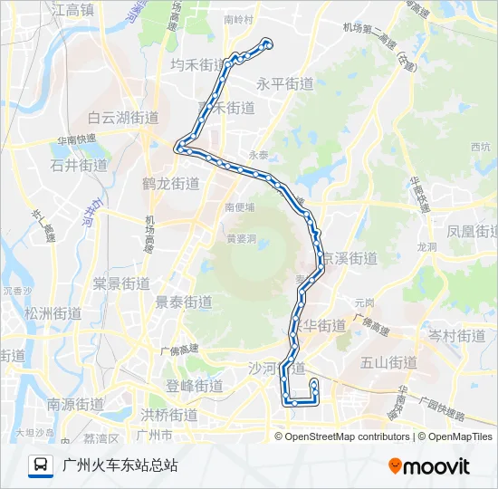 804路 Bus Line Map