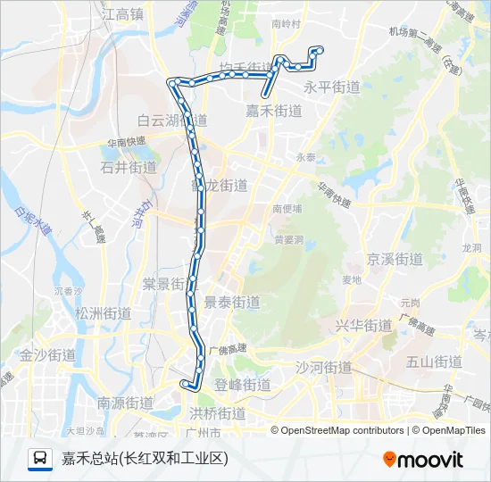 807路 Bus Line Map
