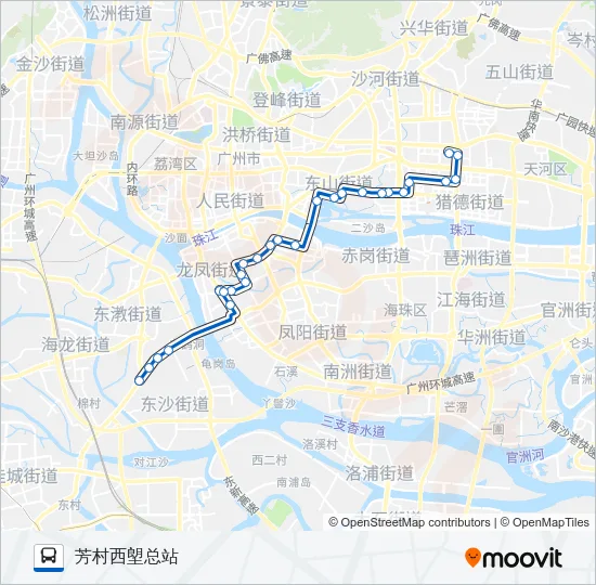 811路 Bus Line Map