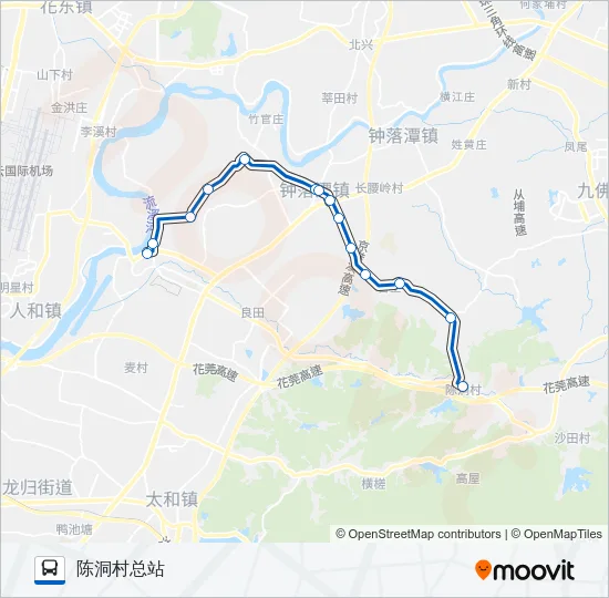 826路 Bus Line Map
