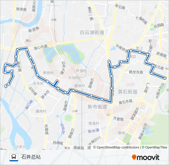 831路 Bus Line Map