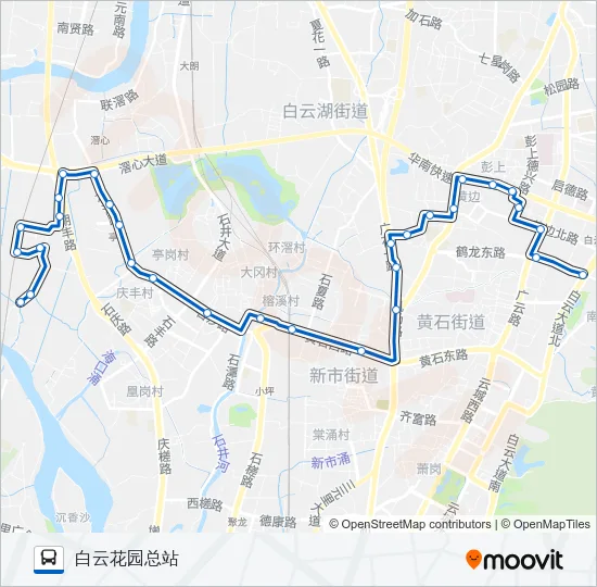 831路 Bus Line Map
