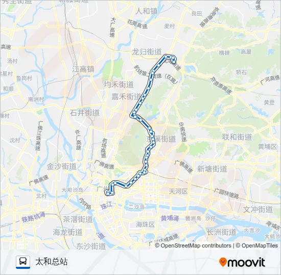 833路 Bus Line Map