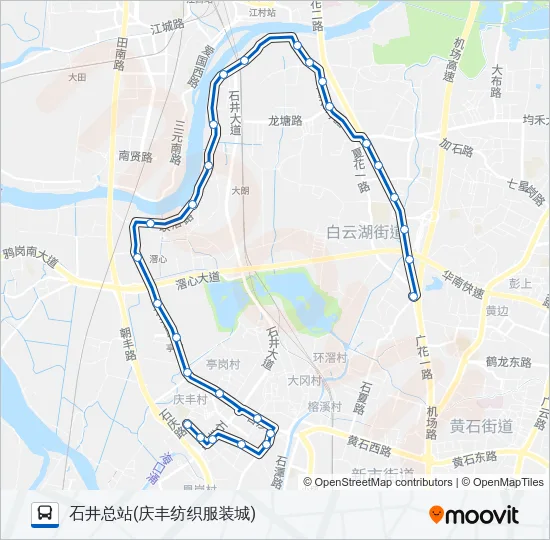 834路 Bus Line Map