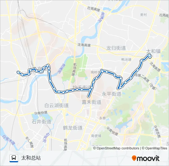 837路 Bus Line Map