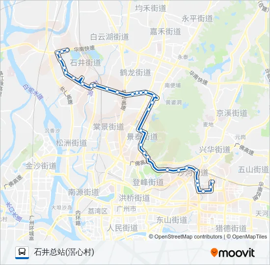 841路 Bus Line Map
