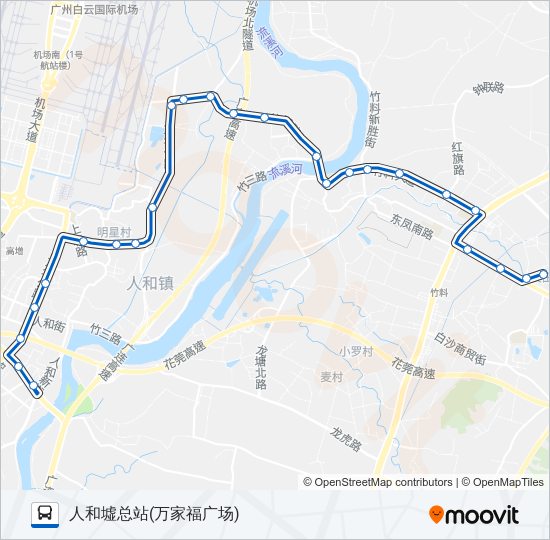 公交842路的线路图