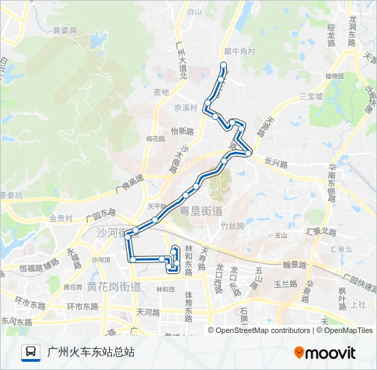 884路 Bus Line Map