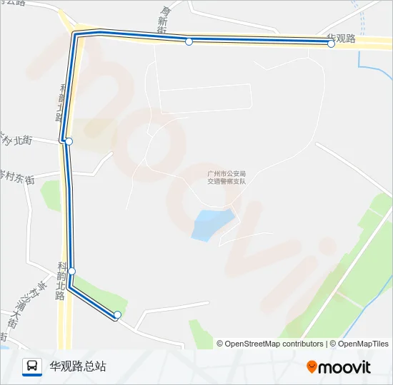 901路 Bus Line Map