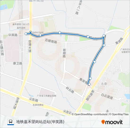922路 Bus Line Map