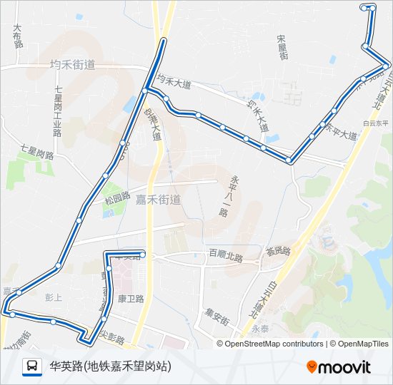 公交926路的线路图