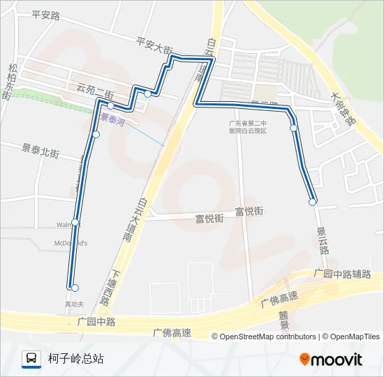 928路 Bus Line Map