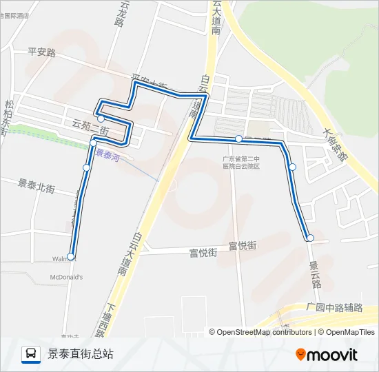 928路 Bus Line Map