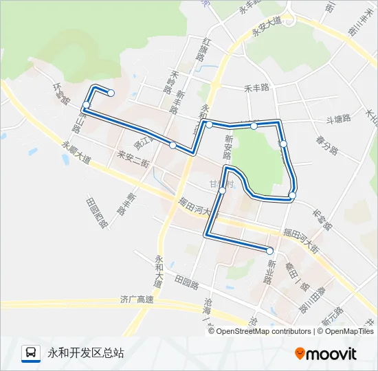 942路 Bus Line Map