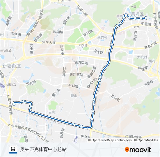 台山公交车路线图图片