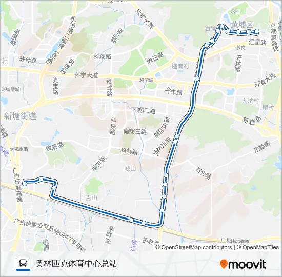 944路 Bus Line Map