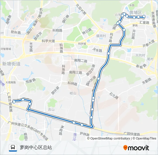 944路 Bus Line Map