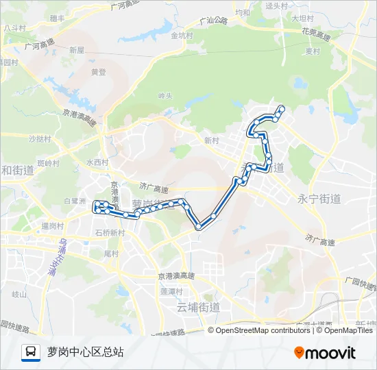 948路 Bus Line Map