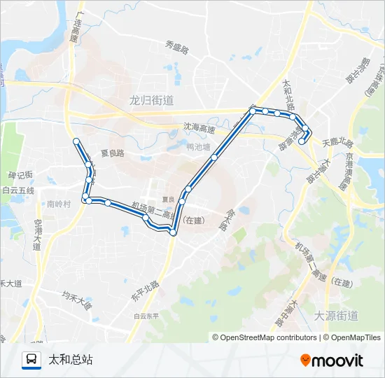 972路 Bus Line Map