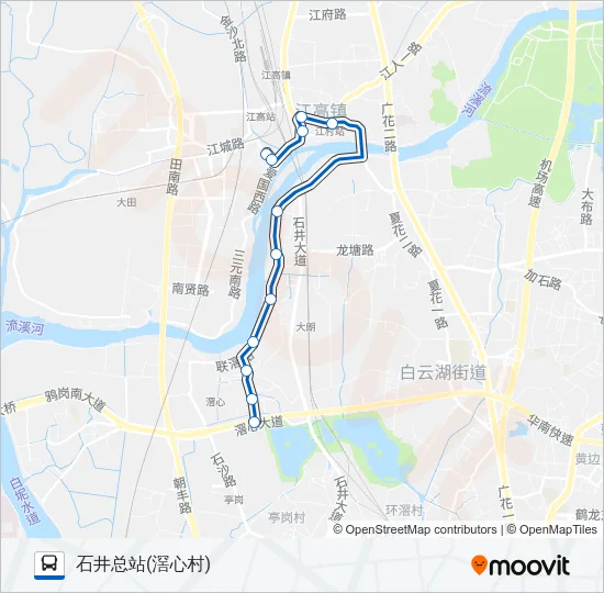 977路 Bus Line Map