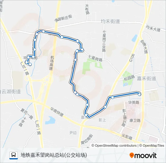 978路 Bus Line Map