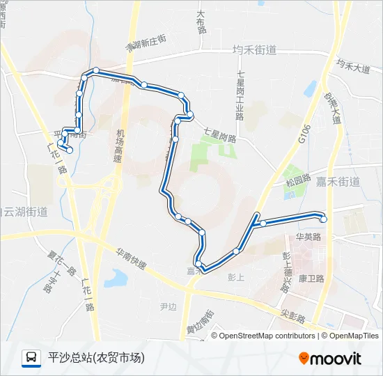 978路 Bus Line Map