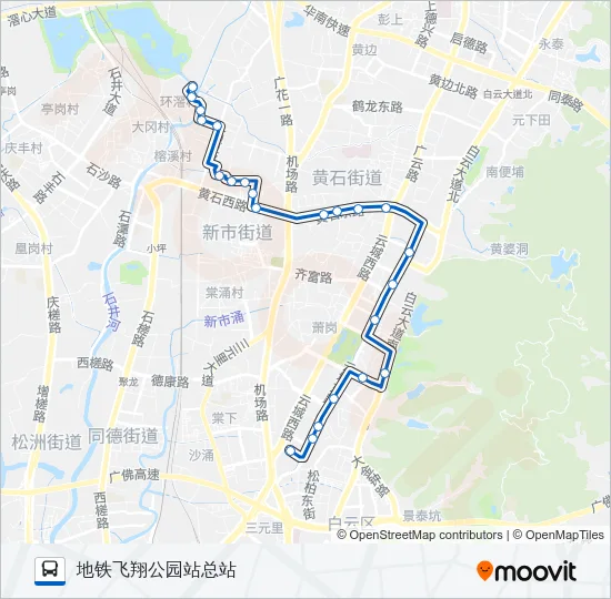 982路 Bus Line Map