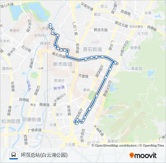 982路 Bus Line Map