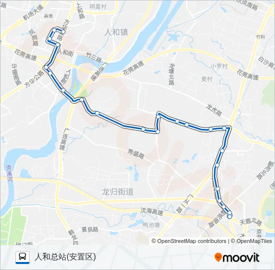 985路 Bus Line Map