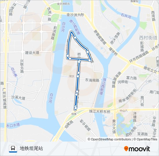 公交994路的线路图